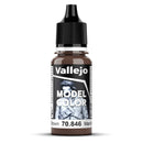 Vallejo Model Colour Mahogany Brown 18mL