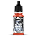 Vallejo Model Colour Bright Orange 18mL