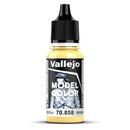 Vallejo Model Colour Ice Yellow 18mL