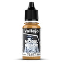 Vallejo Model Colour Gold Brown 18mL