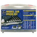 Vallejo Model Air 29 Basic colours set +Airbrush Plastic Case