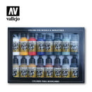 Vallejo Model Air Basic Colour Pack 16 Colour Set