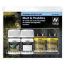 Vallejo Diorama Effects Set Mud & Puddles 4 35mL