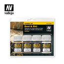 Vallejo Pigments Set Dust & Dirt 35mL