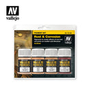 Vallejo Pigments Set Rust & Corrosion 35mL