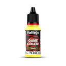 Vallejo Game Colour Wash Yellow 18mL