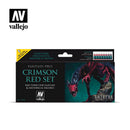 Vallejo Game Colour Crimson Red 8 Colour Set
