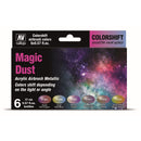 Vallejo Eccentric The Shifters Magic Dust 6 Colour Set Acrylic Airbrush Paint