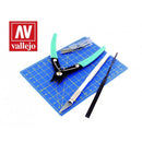 Vallejo Hobby Tools 9pc Plastic Modelling Tool set