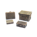 Vallejo Scenic Accessories Wicker Suitcases