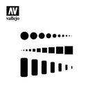 Vallejo Stencils Air Markings Access Trap Doors