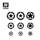 Vallejo Stencils Air Markings USAF Markings