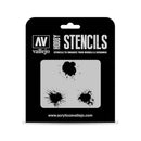 Vallejo Stencils Texture Effects Paint Stains