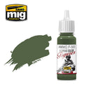 Ammo by MIG Figures Paints Dark Olive Green 17mL