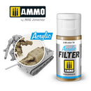 Ammo by MIG Acrylic Filter Tan