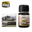Ammo by MIG Enamel Washes Dark Wash 35mL