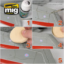 Ammo by MIG Panel Line Wash Orange Brown 35mL