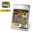 Ammo by MIG Dioramas Leaves European Mixture Dry Leaves