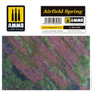 Ammo by MIG Dioramas Scenic Mats Airfield Spring