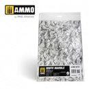 Ammo by MIG Dioramas Marble White Marble Round Die Cut Marble Bases 2pc