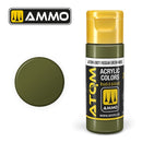 Ammo by MIG Atom Color Russian Green 4Bo 20mL
