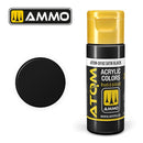 Ammo by MIG Atom Color Satin Black 20mL