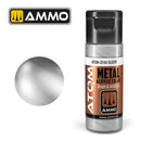 Ammo by MIG Atom Color Metallic Silver 20mL