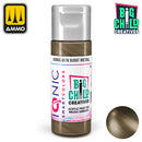 Ionic Acrylic Paints Burnt Metal 20mL