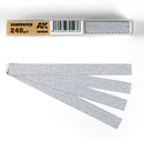 Ak Interactive Tools Dry Sandpaper 240 grit X 50 Units