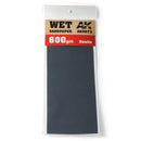 Ak Interactive Tools Wet Sandpaper 600 grit. 3 Units