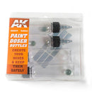 Ak Interactive Complements Paint Doser Bottles 4X60 mL