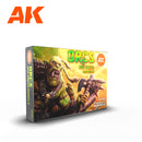AK Interactive 3 Gen Sets Orcs And Green Creatures