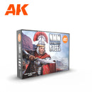 AK Interactive 3 Gen Sets Non Metallic Metal Steel