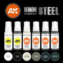 AK Interactive 3 Gen Sets Non Metallic Metal Steel