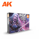 AK Interactive 3 Gen Sets Night Creatures Flesh Tones