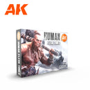 AK Interactive 3 Gen Sets Human Flesh Tones