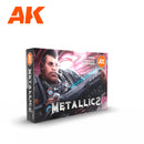 AK Interactive 3 Gen Sets Metallics