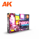 AK Interactive 3 Gen Sets Neon Colors