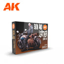 AK Interactive 3 Gen Sets Skin And Leather Colors
