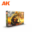 AK Interactive 3 Gen Sets Yellow Essential Colors