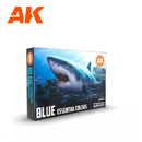 AK Interactive 3 Gen Sets Blue Essential Colors