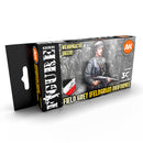 Ak Interactive 3 Gen Acrylics German Field grey Uniforms