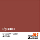 AK Interactive 3 Gen Figures Acrylics Shadow Flesh 17mL
