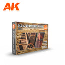 AK Interactive 3 Gen Sets Old & Weathered Wood Volume 1