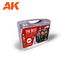 AK Interactive 3 Gen Acrylics Briefcase 120 Best Colours for Figures