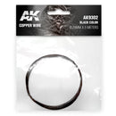 Ak Interactive Accessories Copper Wire 0.25mmx5 Meters Black Color
