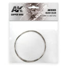 Ak Interactive Accessories Copper Wire 0.25mmx5 Meters Silver Color