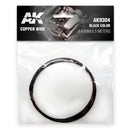 Ak Interactive Accessories Copper Wire 0.45mmx5 Meters Black Color