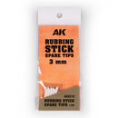 Ak Interactive Tools Rubbing Stick Spare Tips 3 mm