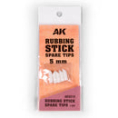 Ak Interactive Tools Rubbing Stick Spare Tips 5 mm